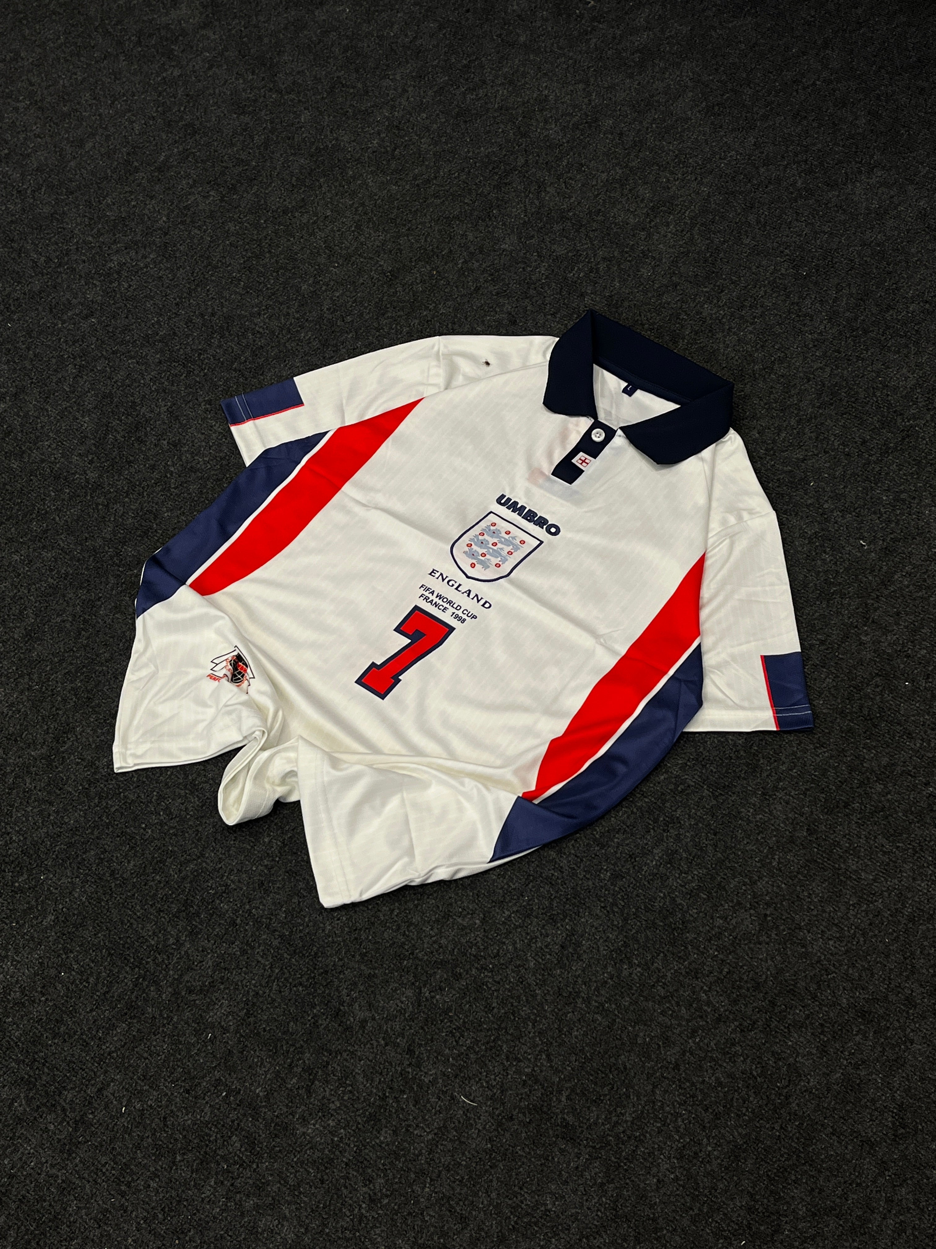 ENGLAND BECKHAM RETRO JERSEY
