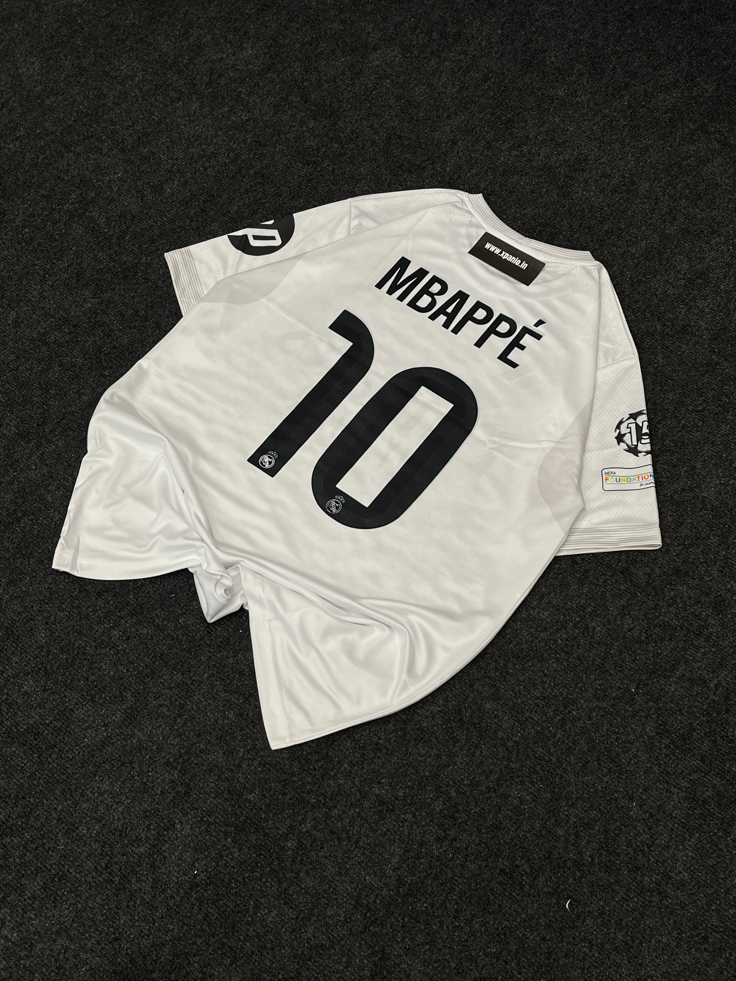 REAL MADRID HOME JERSEY MBAPPE
