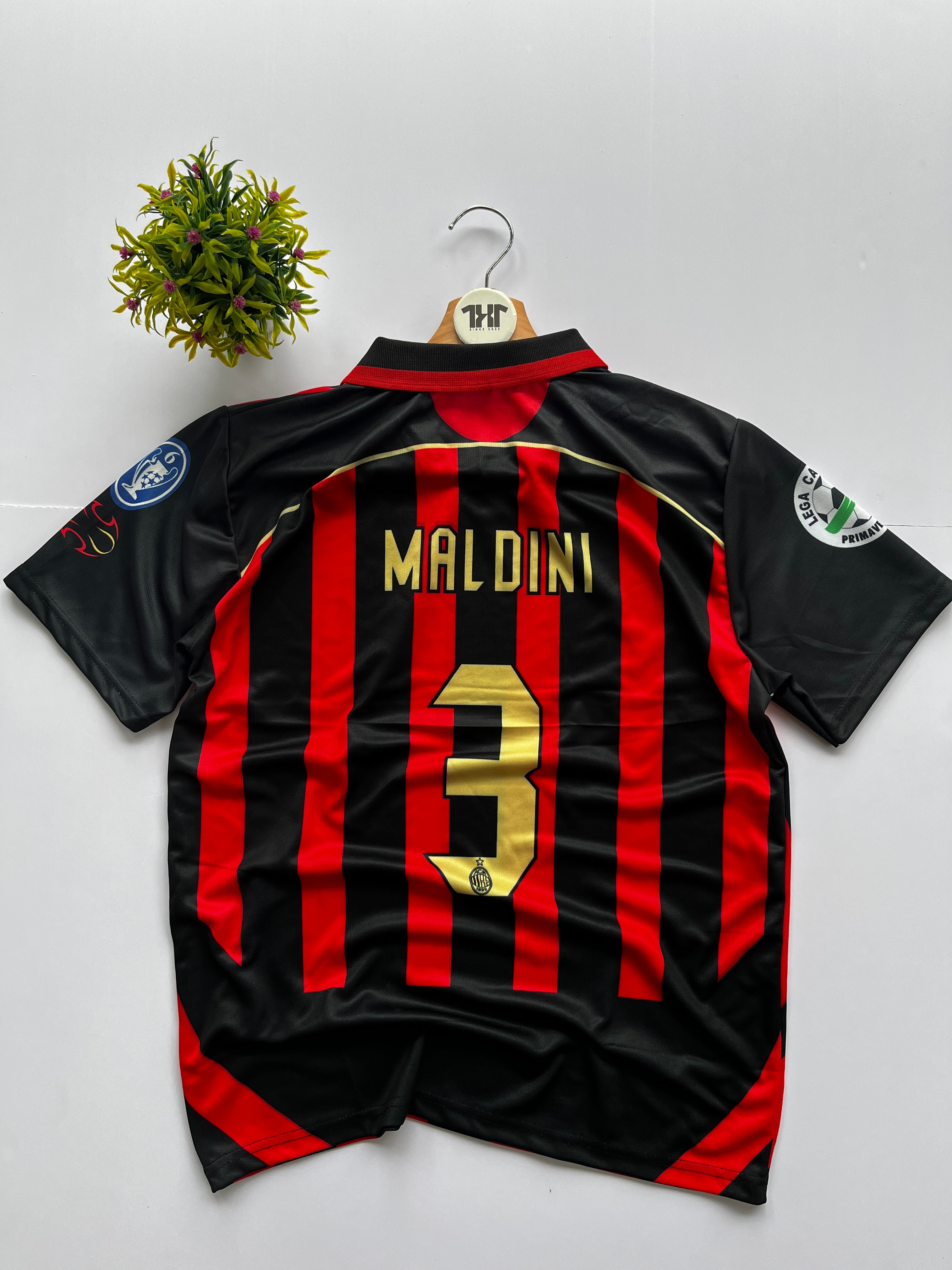 AC MILAN HOME JERSEY MALDINI RETRO