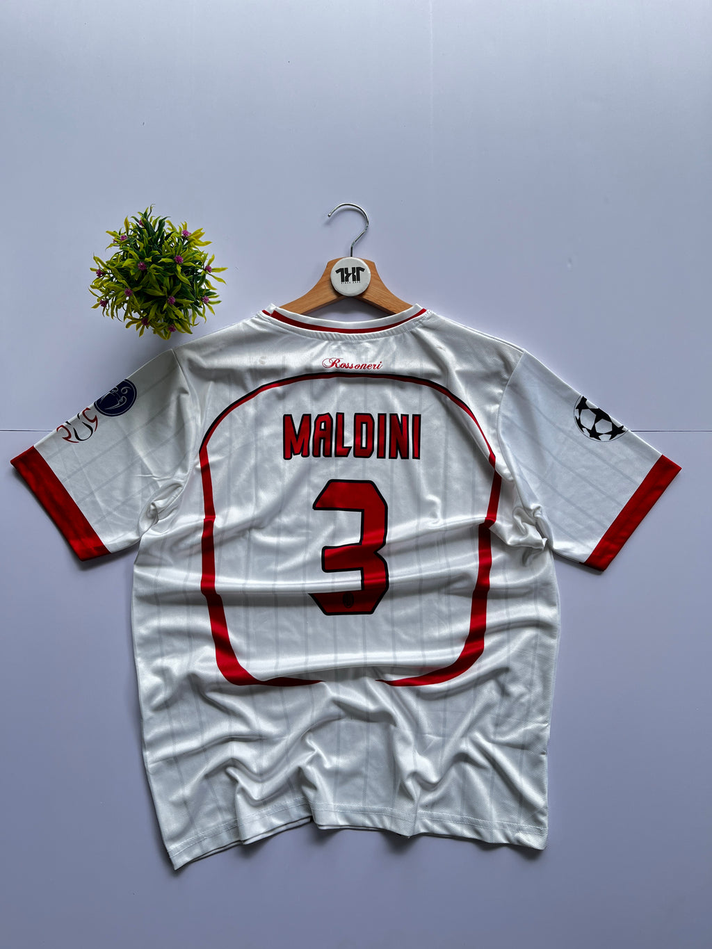AC MILAN AWAY MALDINI RETRO