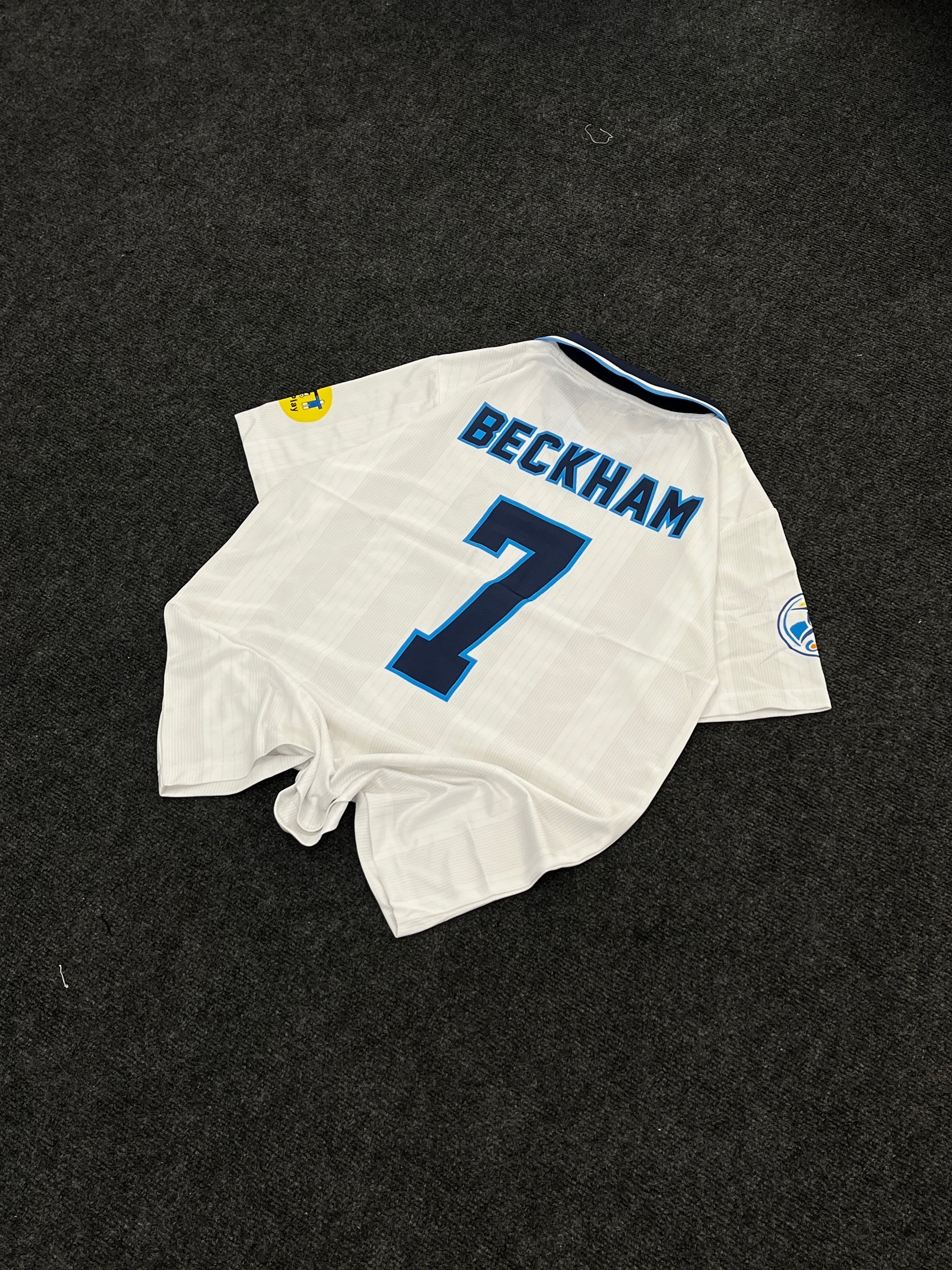 ENGLAND BECKHAM RETRO JERSEY