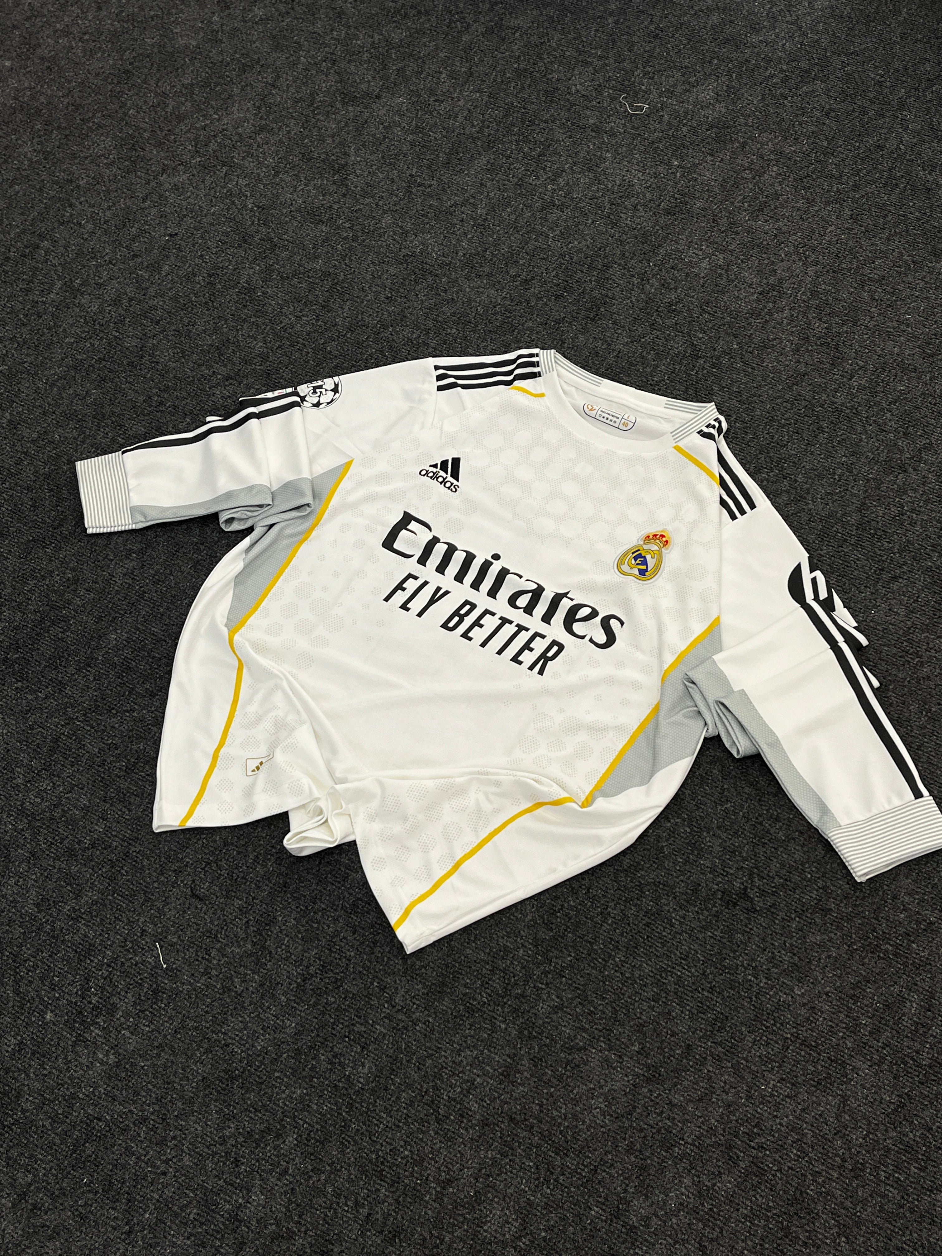 REAL MADRID HOME JERSEY MBAPPE