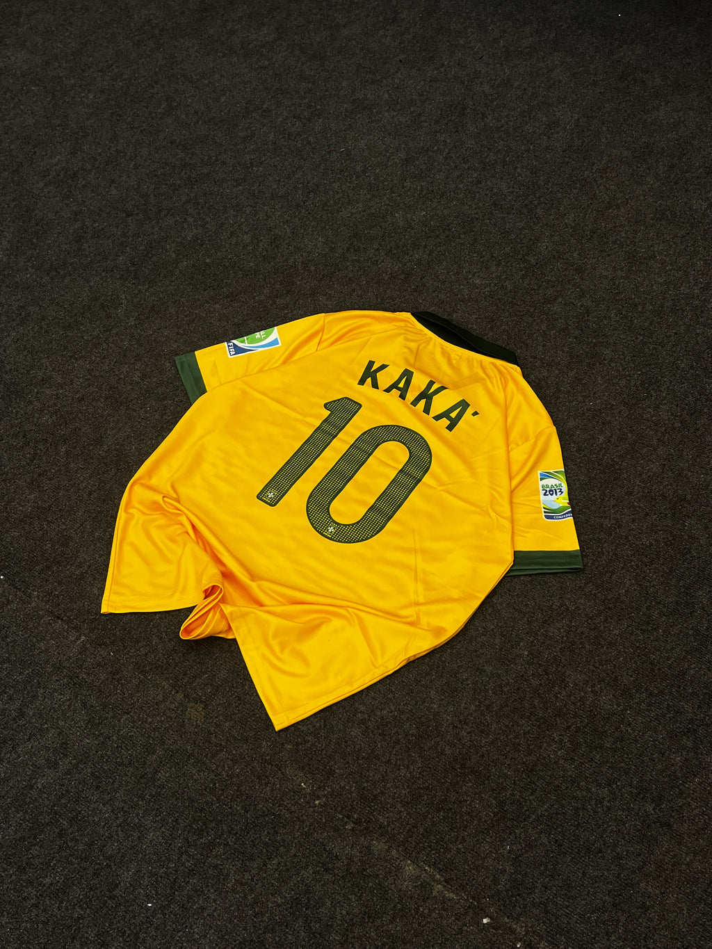 BRAZIL KAKA RETRO JERSEY